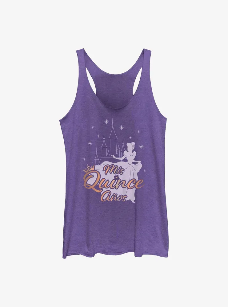 Disney Princess My Fifteenth Birthday Cinderella Womens Tank Top