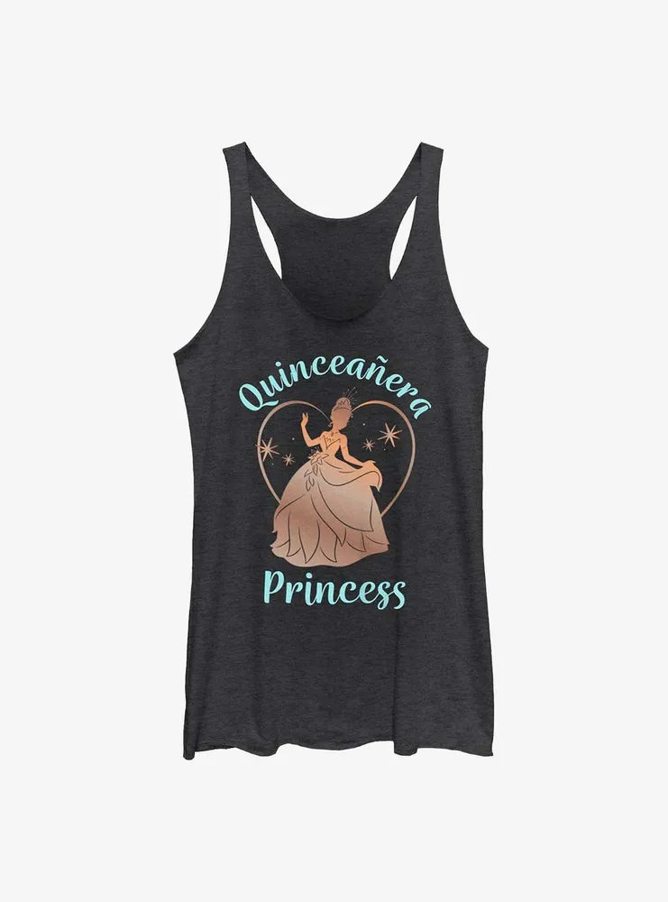 Disney the Princess and Frog Birthday Quinceanera Tiana Womens Tank Top