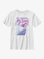 Disney The Little Mermaid My Waves Way Youth T-Shirt