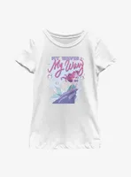 Disney The Little Mermaid My Waves Way Youth Girls T-Shirt