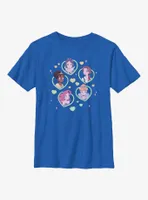 Disney the Princess And Frog Hearts Princesses Youth T-Shirt