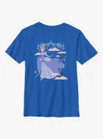 Disney Cinderella Anime Style Princess Slipper Youth T-Shirt