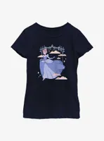 Disney Cinderella Anime Style Princess Slipper Youth Girls T-Shirt