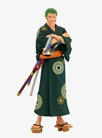 Banpresto One Piece DXF The Grandline Series Wano Country Roronoa Zoro (Yukata Ver.) Figure