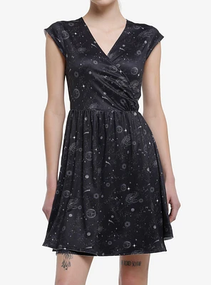 Her Universe Star Wars Light & Dark Side Reversible Wrap Dress