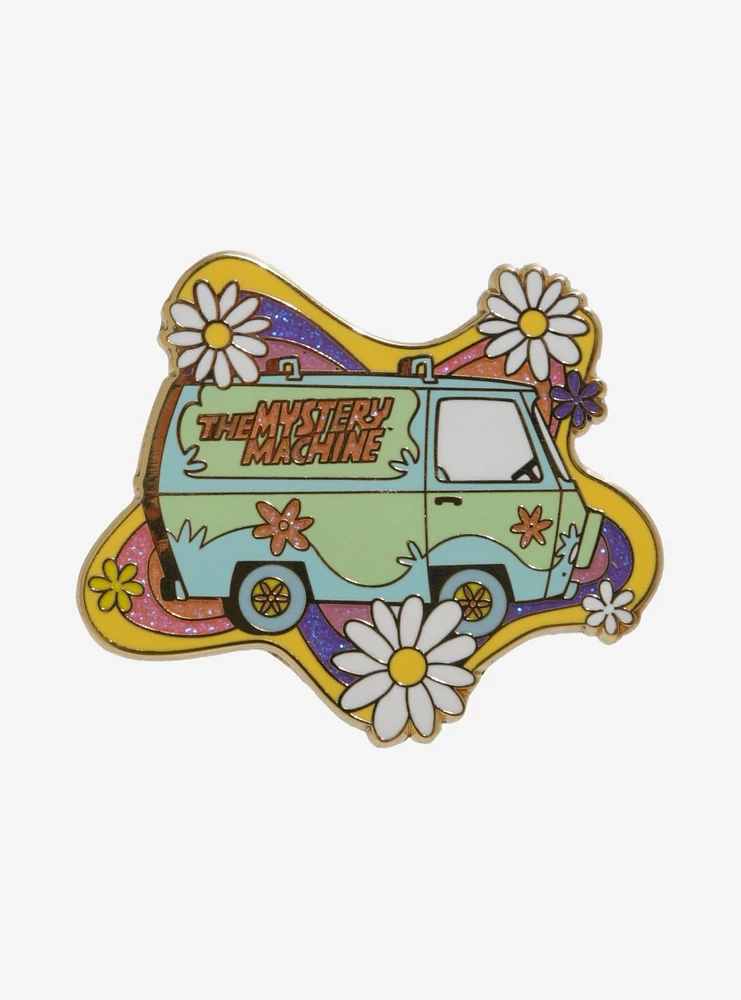 Scooby-Doo! Floral Mystery Machine Enamel Pin - BoxLunch Exclusive