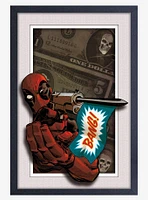 Marvel Deadpool Bang! Faux Matte Under Plexiglass Framed Poster