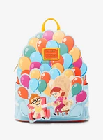 Loungefly Disney Pixar Up Carl & Ellie Balloons Mini Backpack - BoxLunch Exclusive