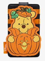 Loungefly Disney Winnie the Pooh Piglet and Pooh Bear Pumpkin Card Holder — BoxLunch Exclusive