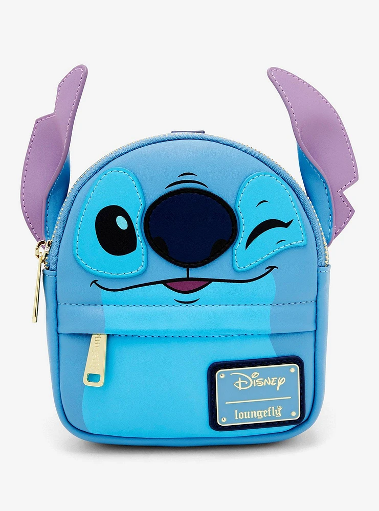 Loungefly Disney Lilo & Stitch Winking Stitch Wristlet — BoxLunch Exclusive