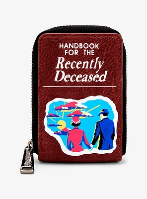 Loungefly Beetlejuice Handbook For The Recently Deceased Accordion Zip Wallet