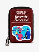 Loungefly Beetlejuice Handbook For The Recently Deceased Accordion Zip Wallet