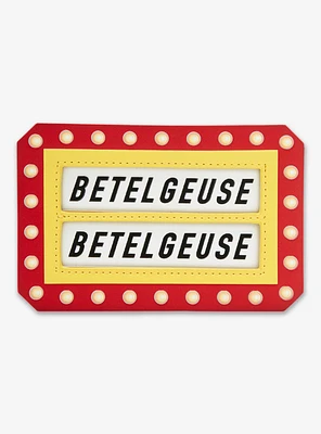 Loungefly Beetlejuice Betelgeuse Glow-in-the-Dark Cardholder