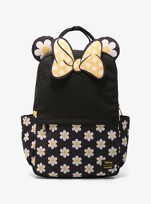 Loungefly Disney Minnie Mouse Flower Nylon Backpack — BoxLunch Exclusive