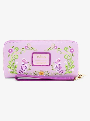 Loungefly Disney Tangled Flynn Rider & Maximus Frame Lenticular Wristlet Wallet