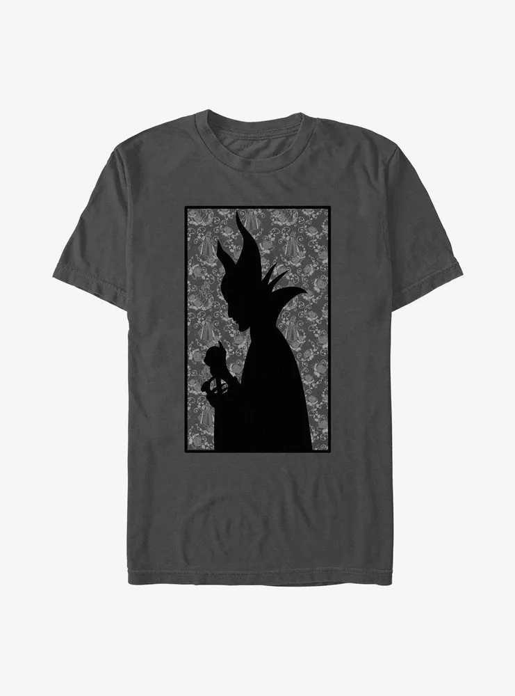 Disney Store Maleficent Dragon Sleeping Beauty Black Womens T