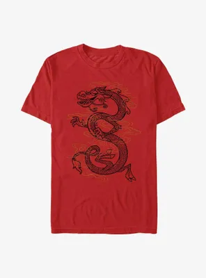 Disney Mulan Flying Mushu T-Shirt