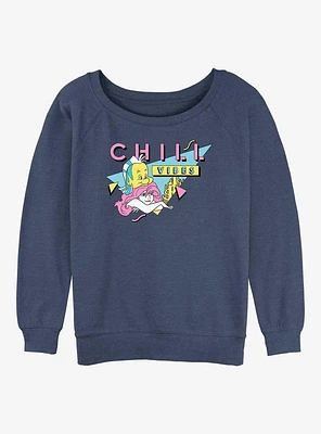 Disney The Little Mermaid 90's Chill Ariel Womens Slouchy Sweatshirt