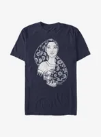 Disney Pocahontas Wind Outlined T-Shirt