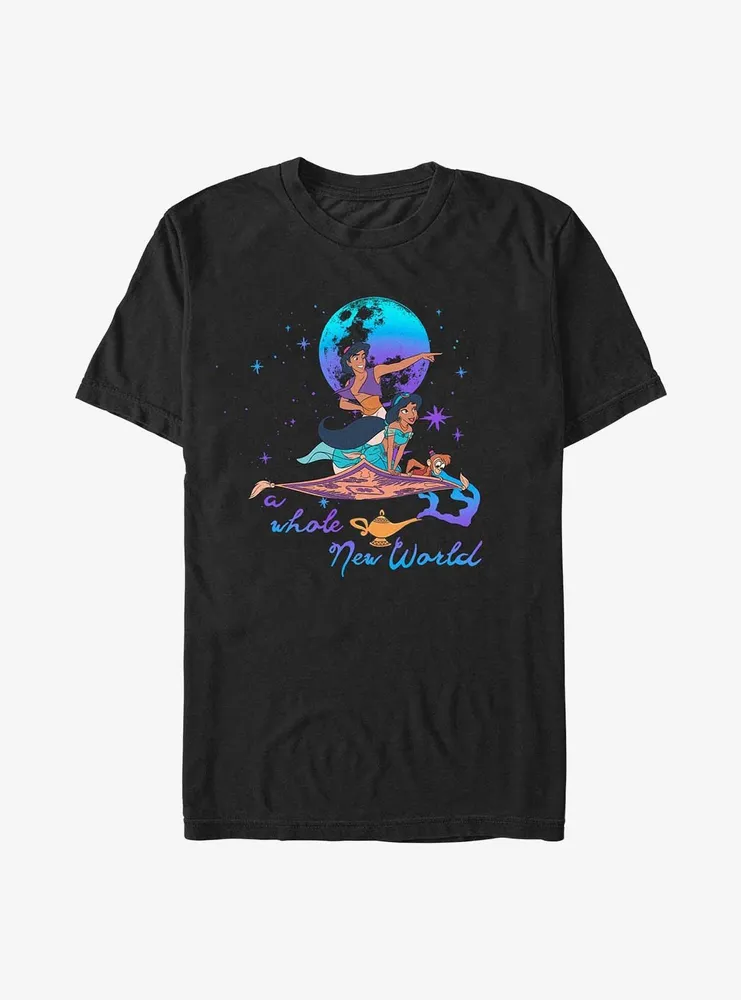 Disney Aladdin New World With and Jasmine T-Shirt