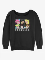 Disney Princess Classic Womens Slouchy Sweatshirt