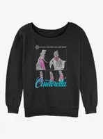 Disney Cinderella Fairy Godmother Magic Womens Slouchy Sweatshirt