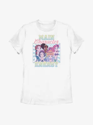 Disney Cinderella Main Character Energy Womens T-Shirt