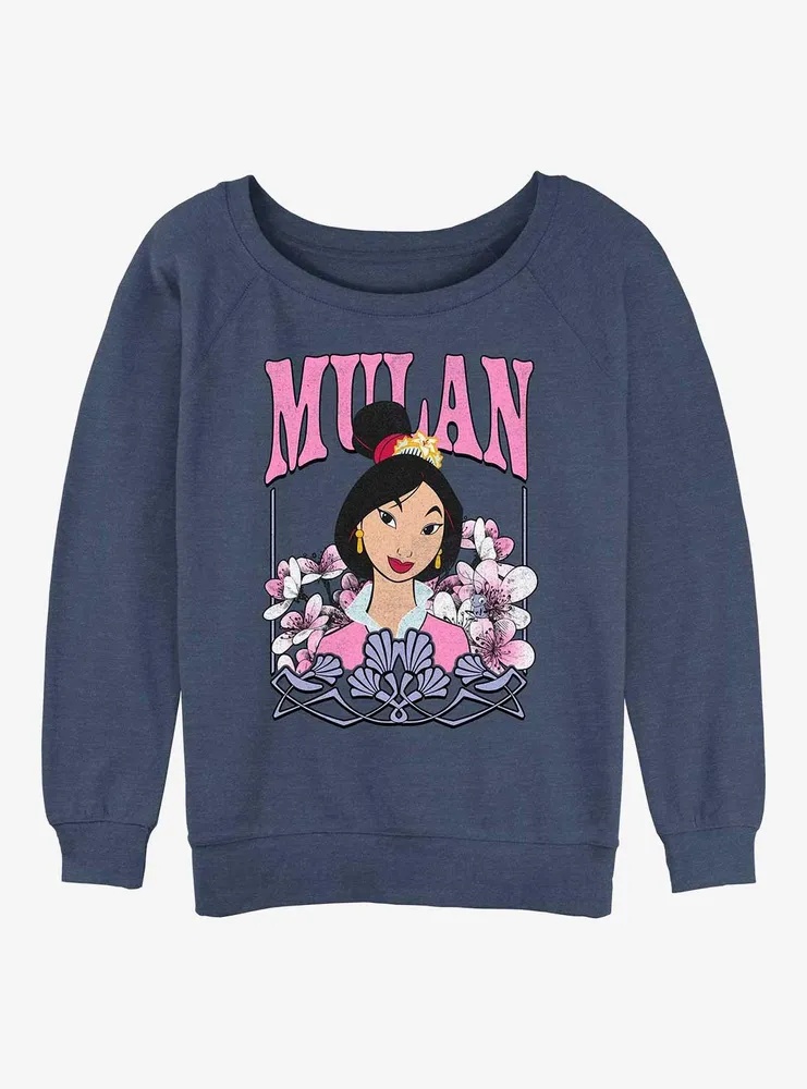 Disney Mulan Nouveau Womens Slouchy Sweatshirt