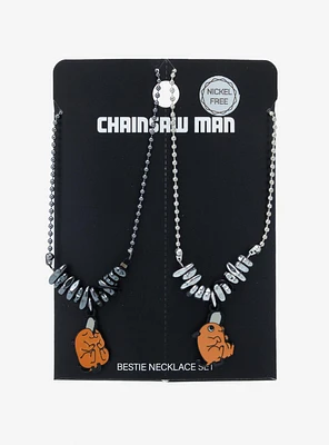 Chainsaw Man Pochita Best Friend Necklace Set