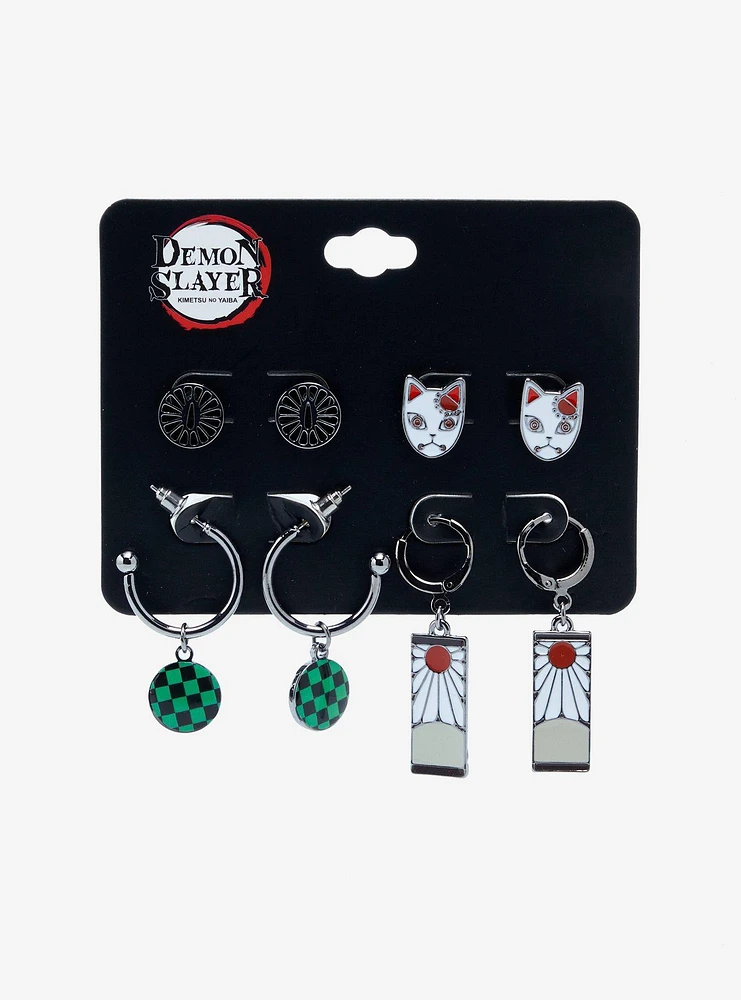 Demon Slayer: Kimetsu No Yaiba Tanjiro Earring Set