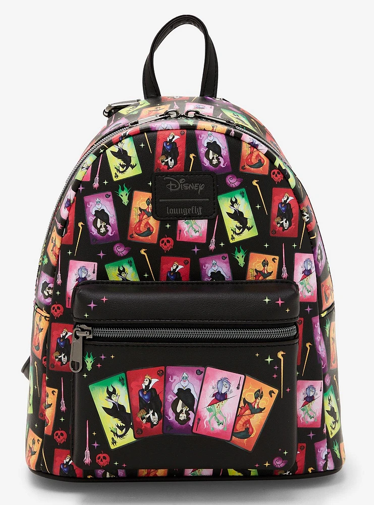 Loungefly Disney Villains Cards Mini Backpack