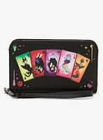 Loungefly Disney Villains Cards Tech Wallet