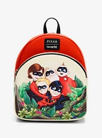 Loungefly Disney Pixar The Incredibles Family Mini Backpack