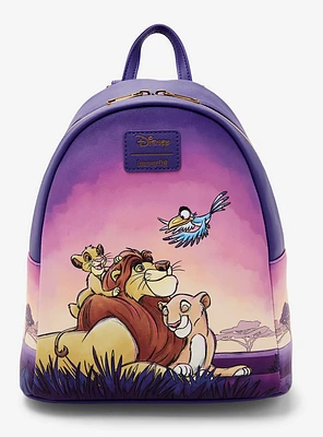 Loungefly Disney The Lion King Family Ombre Mini Backpack