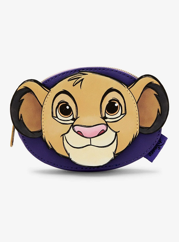 Loungefly Disney The Lion King Young Simba Applique Coin Pouch