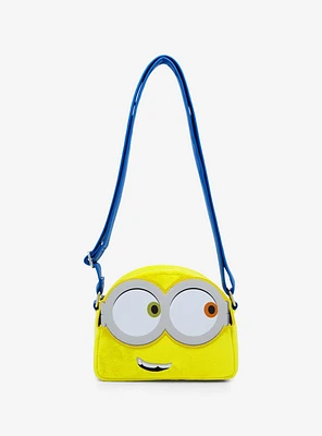 Loungefly Minions Bob Fuzzy Crossbody Bag