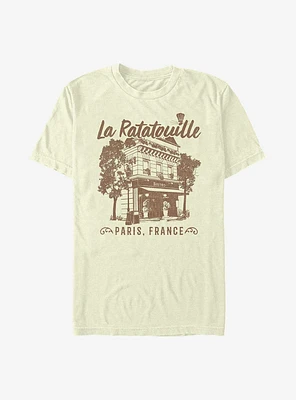 Disney Pixar Ratatouille Cafe Paris France T-Shirt