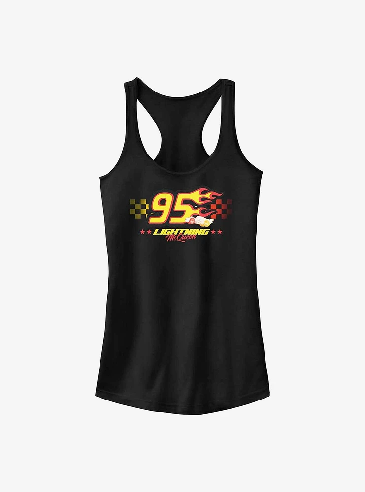 Disney Pixar Cars Race Flames Girls Tank