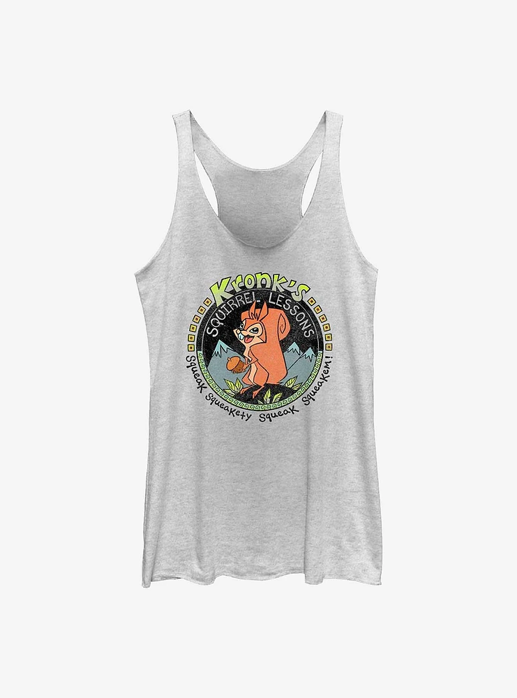 Disney The Emperor's New Groove Kronk's Squirrel Lessons Girls Tank