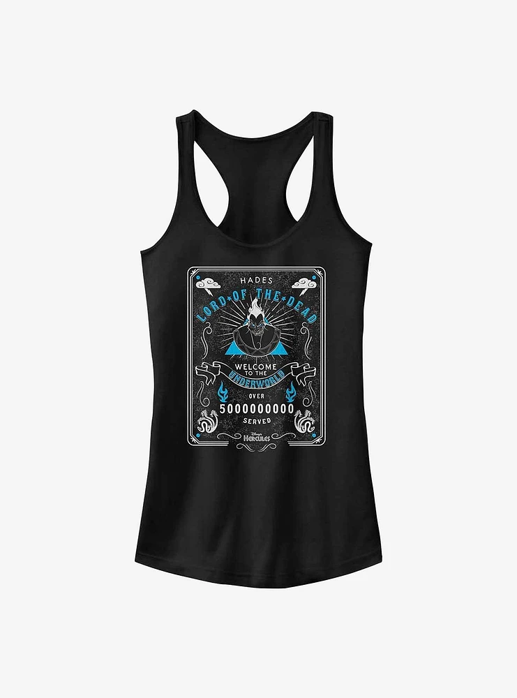 Disney Hercules Hades Lord Of The Dead Girls Tank