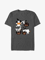 Disney Winnie The Pooh Sketchy Halloween T-Shirt