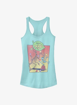 Disney Pixar A Bug's Life Slim and Flik Juggle Girls Tank