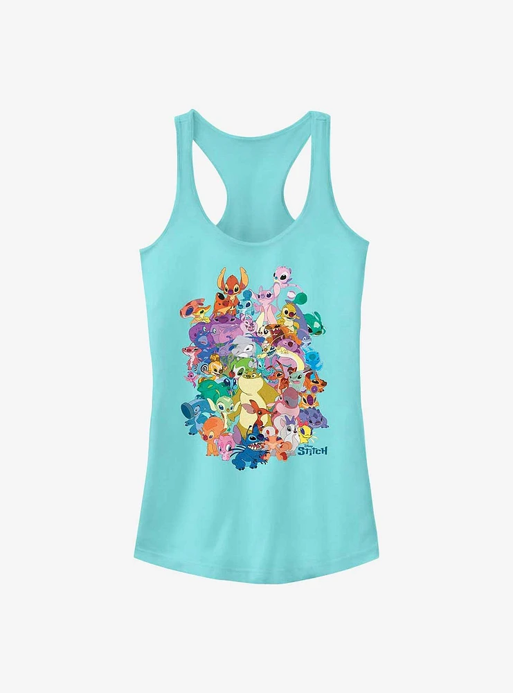 Disney Lilo & Stitch Experiment Dogpile Girls Tank