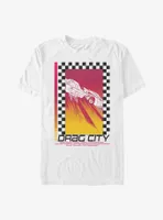 Disney Pixar Cars Drag City Race Poster T-Shirt