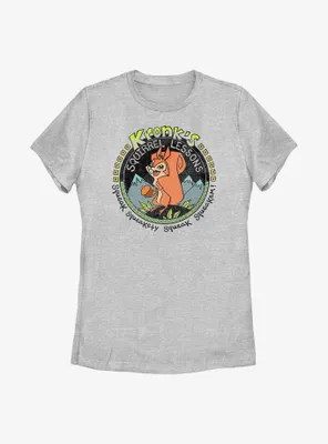 Disney The Emperor's New Groove Kronk's Squirrel Lessons Womens T-Shirt