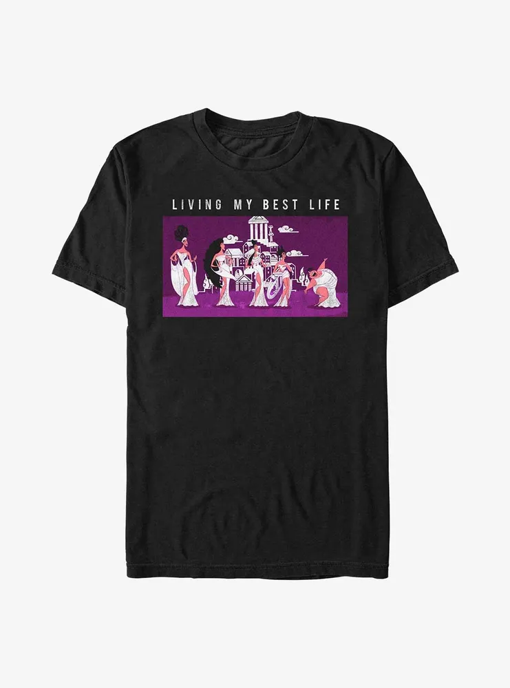 Disney Hercules Muses Living My Best Life T-Shirt