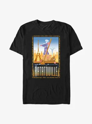 Disney Pixar Ratatouille Emile and Remy Bon Apetit Poster T-Shirt