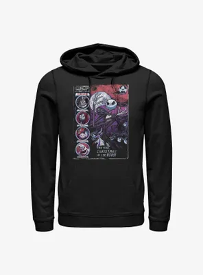 Disney The Nightmare Before Christmas Spooky Poster Hoodie