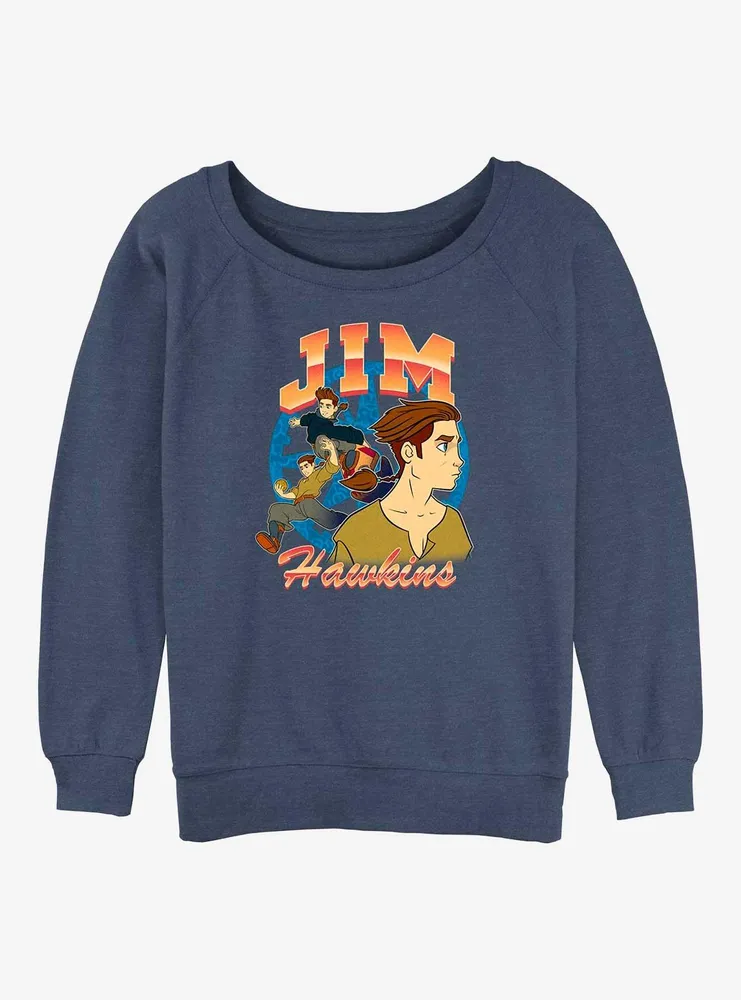 Disney Treasure Planet Jim Hawkins Womens Slouchy Sweatshirt