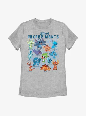 Disney Lilo & Stitch Experiments Womens T-Shirt